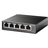 TP-Link TL-SG1005LP Switch Gigabit 5 Porturi, 4x PoE+, 40W, Plug & Play