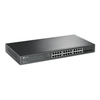 TP-Link JetStream TL-SG2428P Switch Managed Gigabit PoE+ 24 Porturi L2/L2+