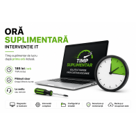 Oră suplimentară intervenție IT – La sediu sau remote