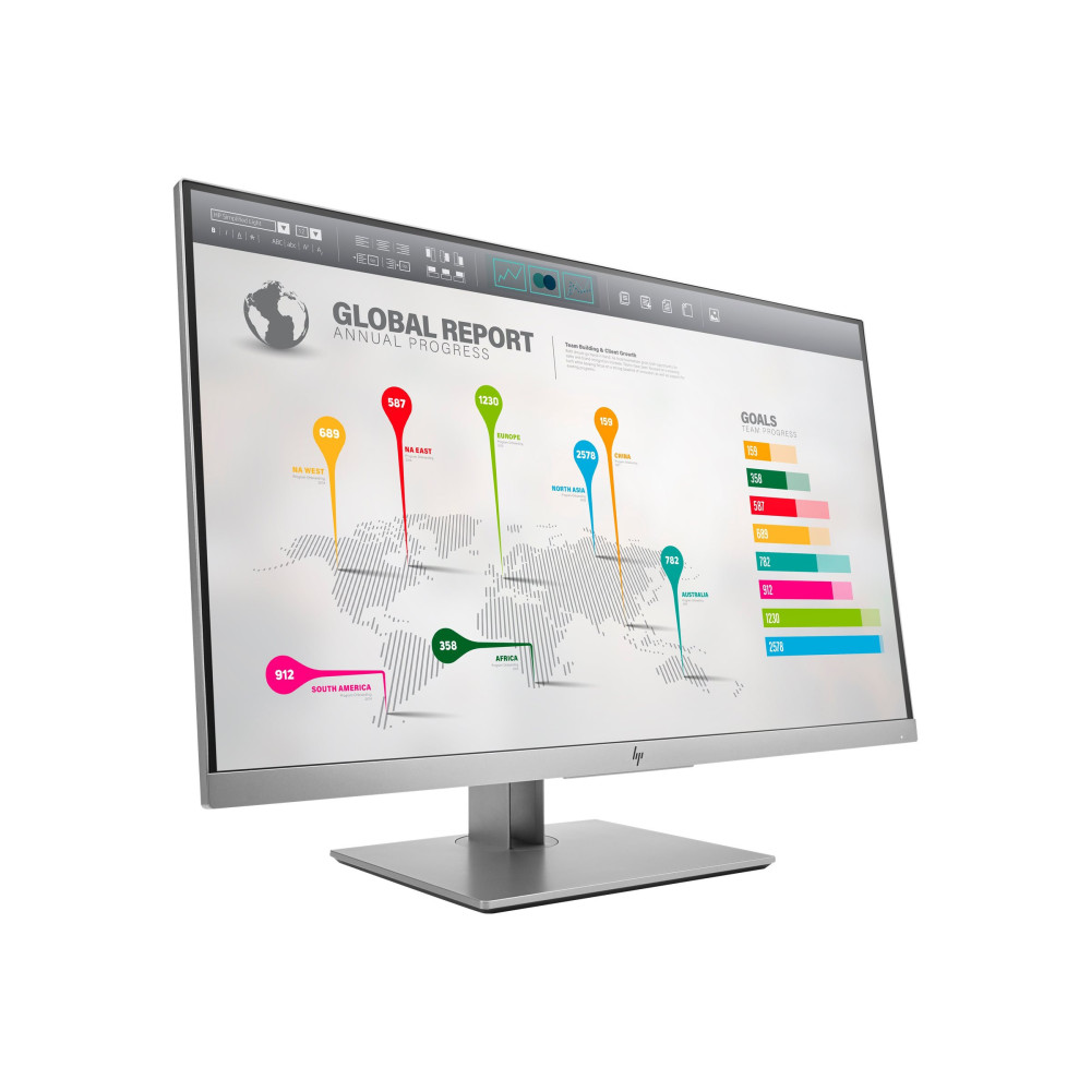 Monitor HP EliteDisplay E273q 27" QHD IPS HDMI USB-C Refurbished | Fix4IT